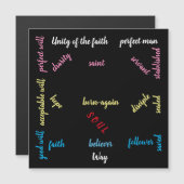 poster triptych canvas print jigsaw puzzle (Front/Back)