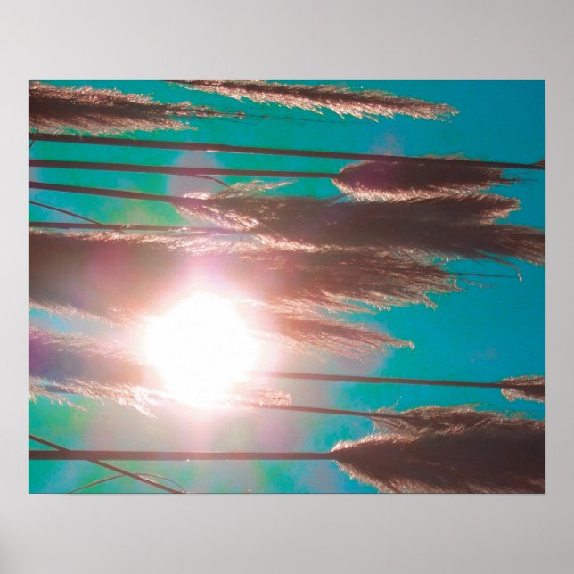 Poster "TurquoiseMidday" (Front)