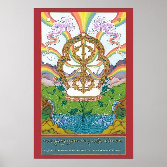 POSTER Vajra (Tib. Dorje) - starting from $14.25 (Front)