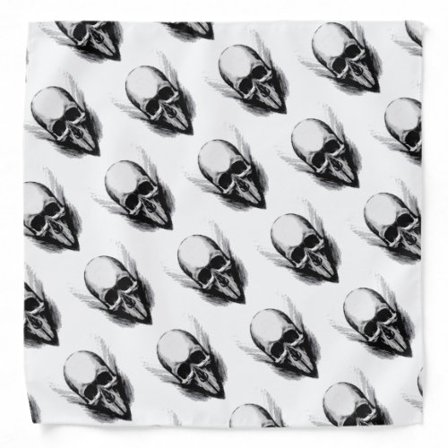 Poster vector skull bandana