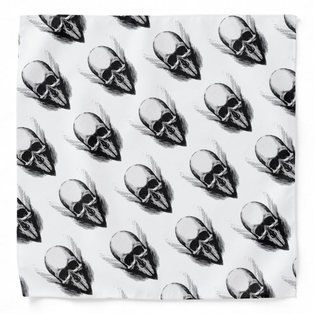 Poster vector skull bandana (Front)