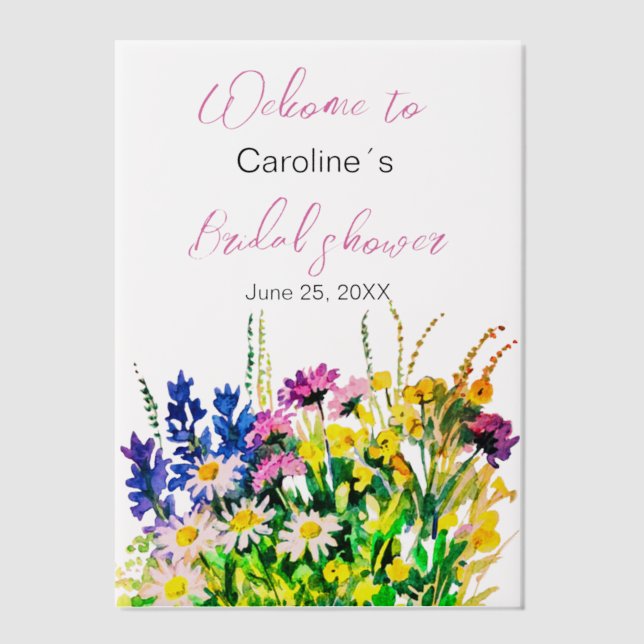 Poster Vellum Invitations (Front)