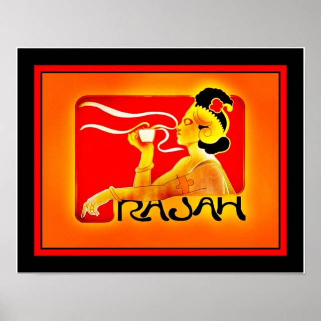 Poster Vintage Advertisements Rajah Coffee (Front)