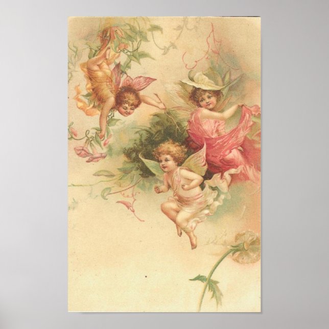Poster-Vintage Angels Poster (Front)