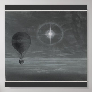 Poster-Vintage Art-Hot Air Balloons 13 Poster