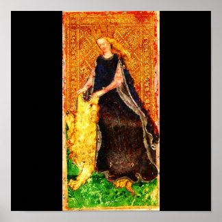 Poster-Vintage Astrology/Divination-Tarot 25 Poster