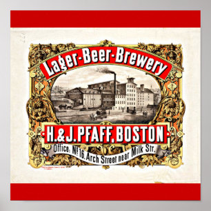 Poster-Vintage Boston Artwork-43 Poster