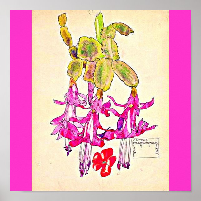 Poster-Vintage-Charles Rennie Mackintosh 12 Poster (Front)