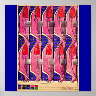 Poster-Vintage-Charles Rennie Mackintosh 14 Poster