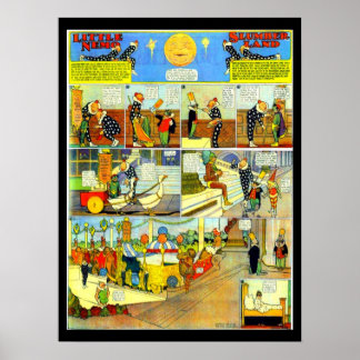 Poster-Vintage Comic-Little Nemo 27 Poster