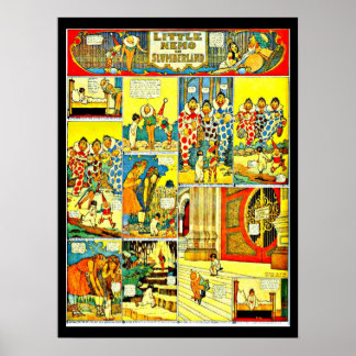 Poster-Vintage Comic-Little Nemo 5 Poster