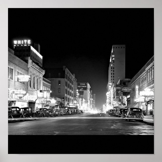 Poster-Vintage Dallas Photography-2 Poster (Front)