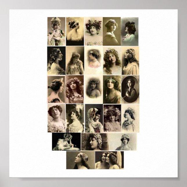 Poster-Vintage-Hairstyles Poster (Front)