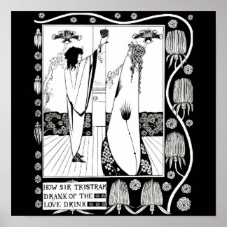 Poster-Vintage Illustration-Aubrey Beardsley 10 Poster