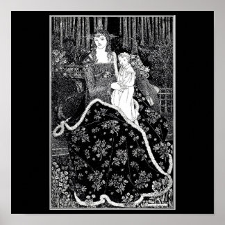 Poster-Vintage Illustration-Aubrey Beardsley 18 Poster