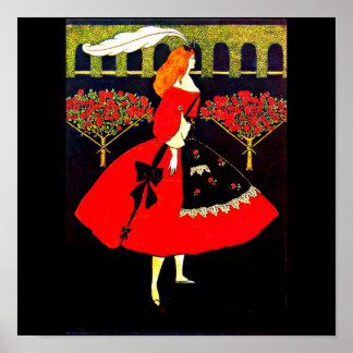 Poster-Vintage Illustration-Aubrey Beardsley 22 Poster