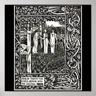 Poster-Vintage Illustration-Aubrey Beardsley 27 Poster