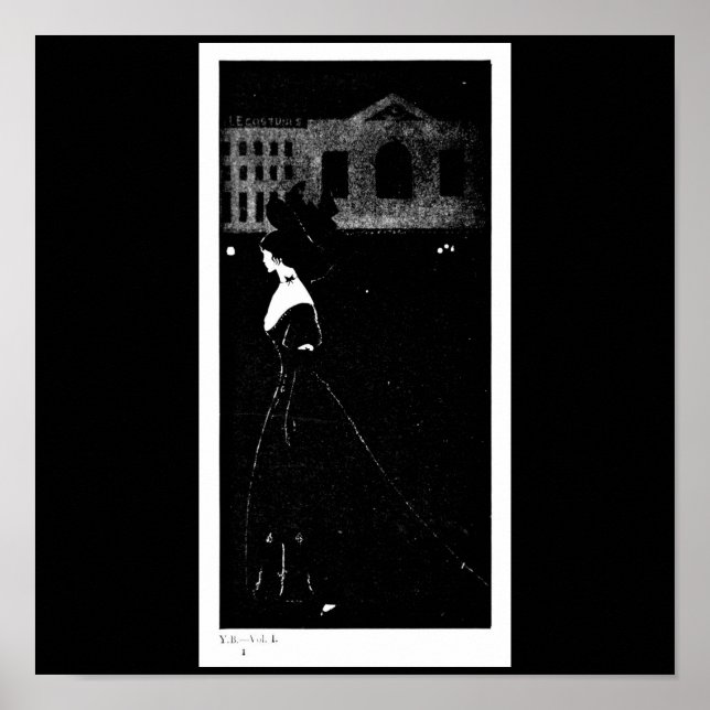 Poster-Vintage Illustration-Aubrey Beardsley 39 Poster (Front)