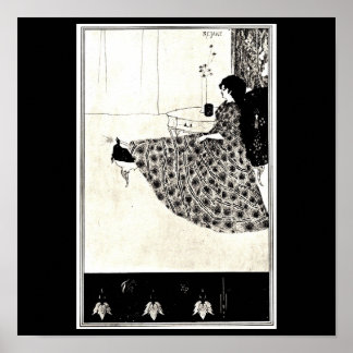 Poster-Vintage Illustration-Aubrey Beardsley 45 Poster