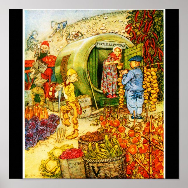 Poster-Vintage Illustration-Rackham 14 Poster (Front)