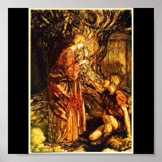 Poster-Vintage Illustration-Rackham 31 Poster