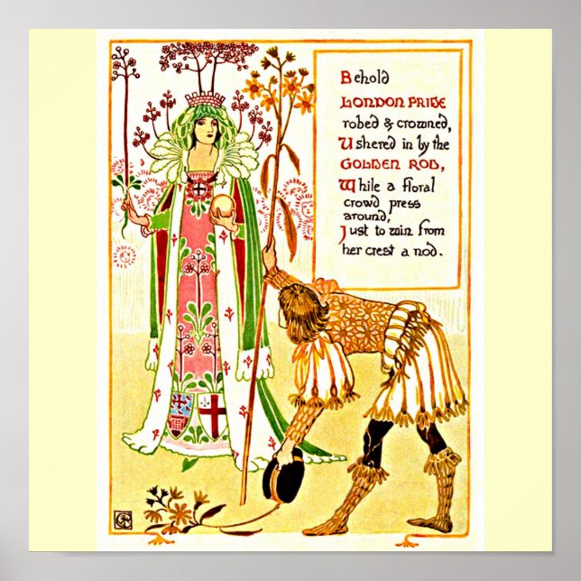 Poster-Vintage Illustration-Walter Crane 11 Poster (Front)
