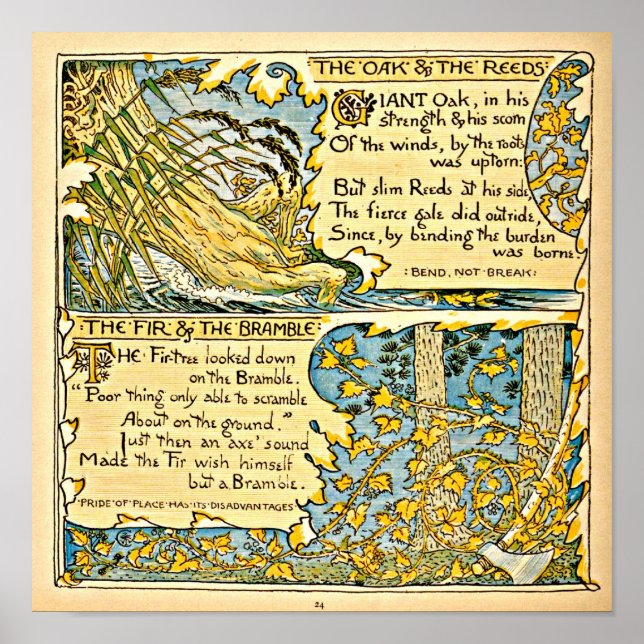 Poster-Vintage Illustration-Walter Crane 24 Poster (Front)