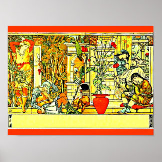 Poster-Vintage Illustration-Walter Crane Poster