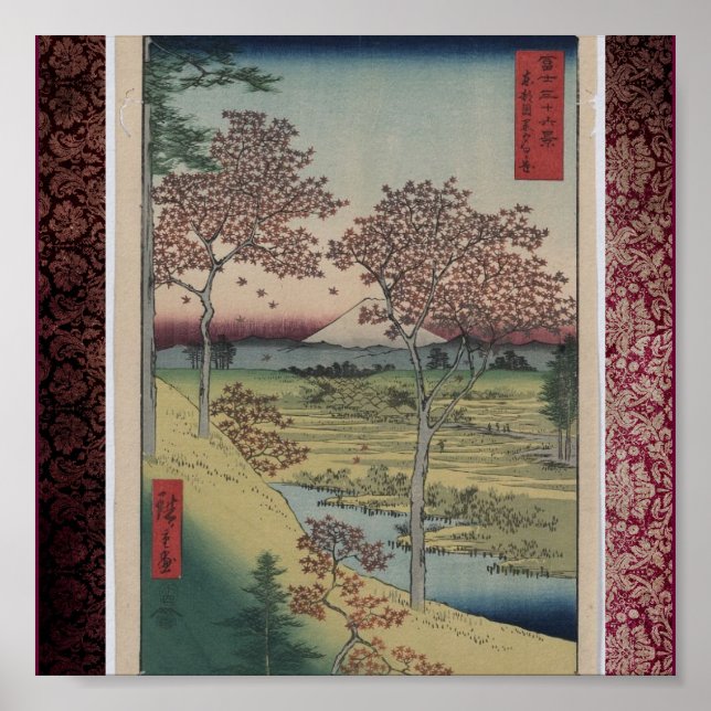 Poster-Vintage Japanese Art-Ando Hiroshige 10 Poster (Front)