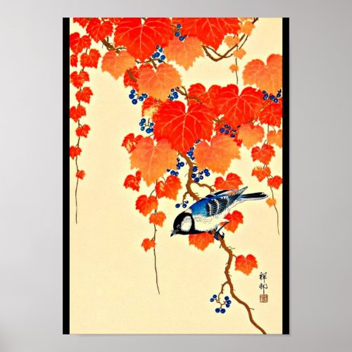 Poster_Vintage Japanese Art_Ohara Koson 1 Poster
