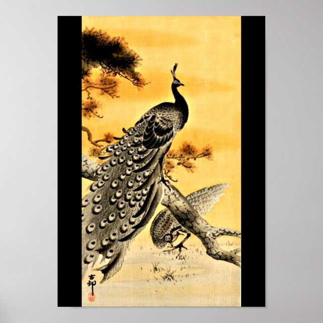 Poster-Vintage Japanese Art-Ohara Koson 4 Poster (Front)