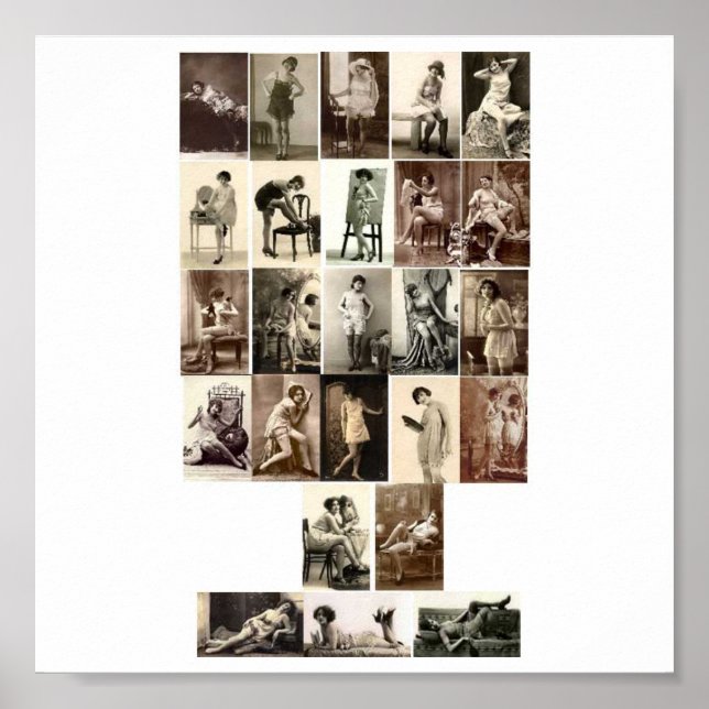 Poster-Vintage-Lingerie Poster (Front)