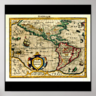 Poster-Vintage Maps-Jodocuments Hondius 31 Poster