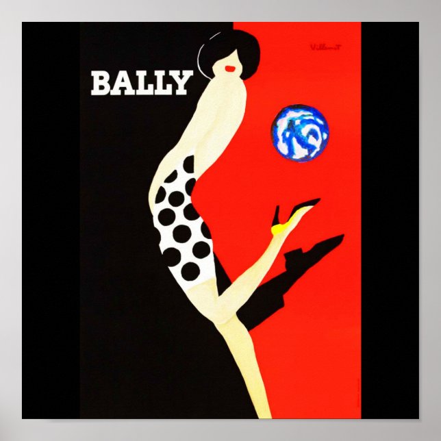 Poster-Vintage Travel-Bally Poster (Front)