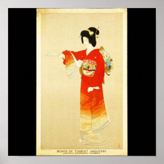 Poster-Vintage Travel-Japan Poster