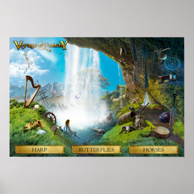 Poster Voyage to Fantasy - The Lorelei (Front)