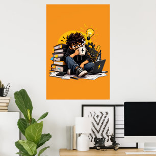 Poster Wall Art Print Engineering Student Room
