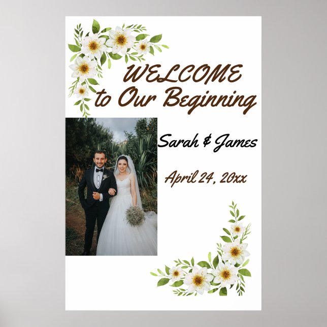 poster wedding for foarm board (Front)