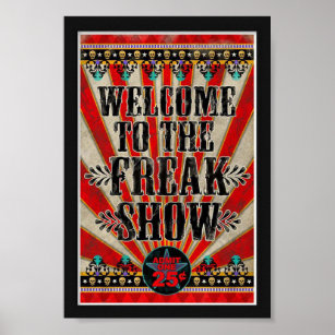 Vintage Circus Freak Show Poster The Colossus of London Poster A3 A2 Print
