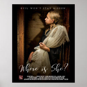Poster - "Where Is She?" Size: 16" x 20" - Revised
