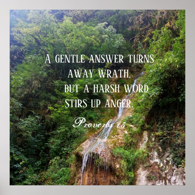 Poster with a bible verse (Front)