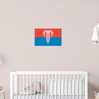 Poster with Flag of Kansas City, Missouri