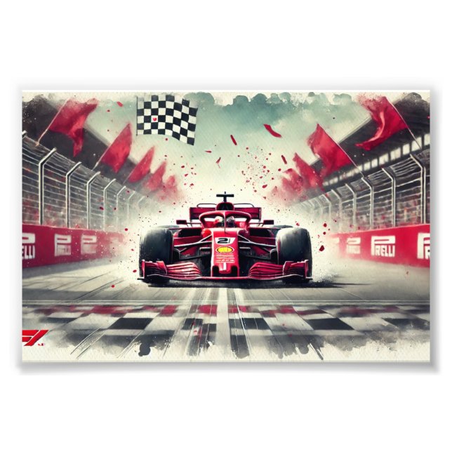 poster with formula 1 (Front)