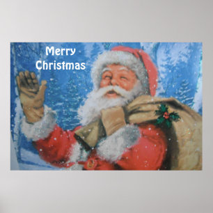 Poster With Santa