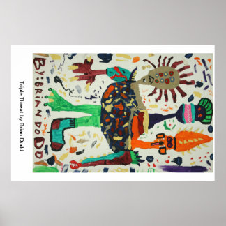 Poster with Triple Threat