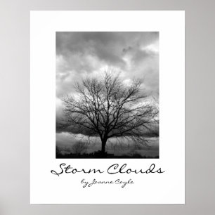POSTER with upgrade option 'Storm Clouds'