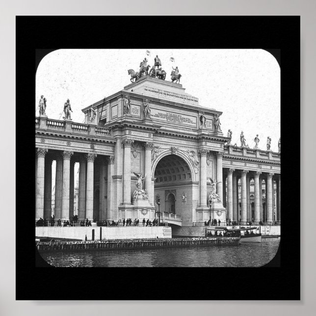 Poster-World's Fair-Grand Arch of Peristyle Poster (Front)