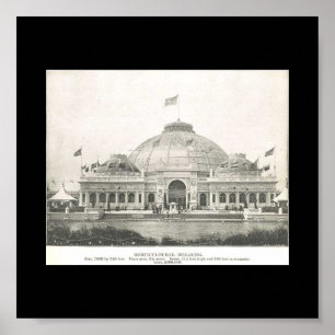 Poster-World's Fair-Horticulture Building Poster