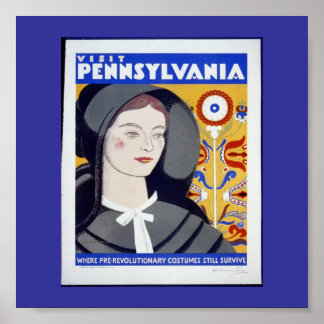 Poster-WPA-Visit Pennsylvania Poster