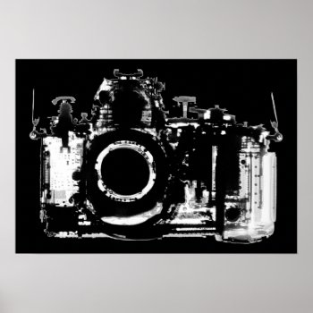Poster - X-ray Vision Camera - B&w by VoXeeD at Zazzle